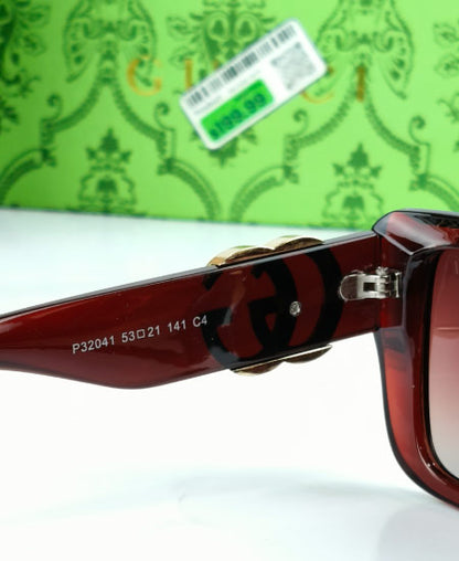 GG Sunglasses Oversize Brown GG09
