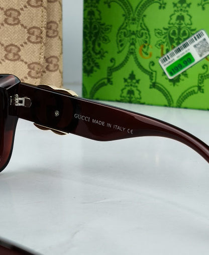 GG Sunglasses Oversize Brown GG09