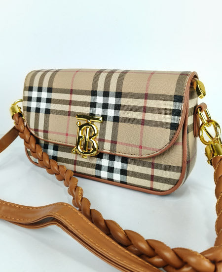Burbry Ladies Brown Handbag