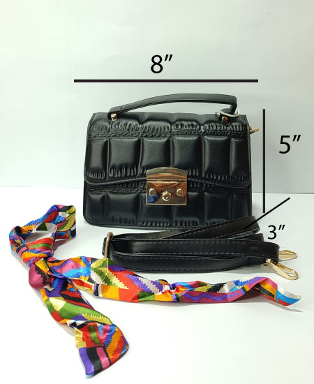 Jungle Tree Handbags Ladies Black 001