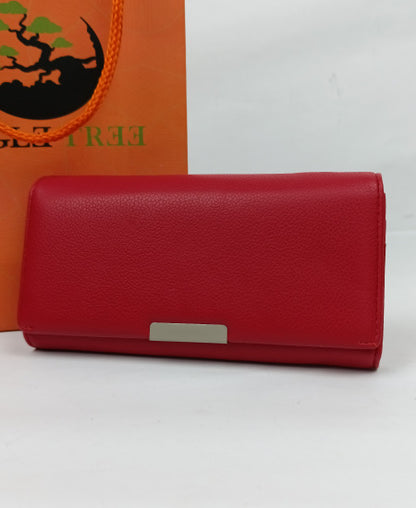 Jungle Tree Ladies Wallet Red