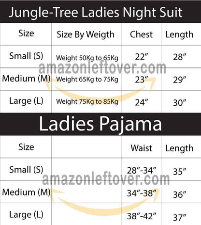 Jungle Tree Night Suit Leaves