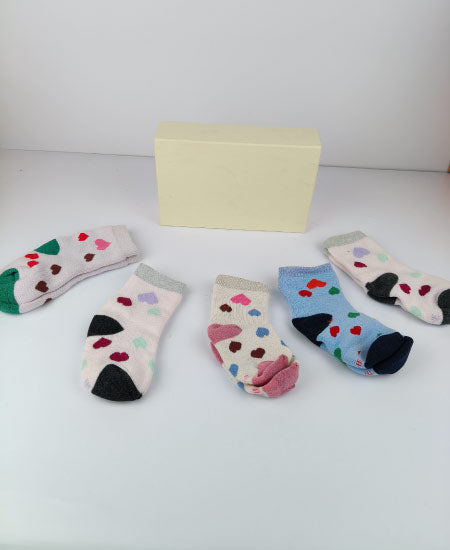 Kid's Girl's Winter Socks Pack of 5