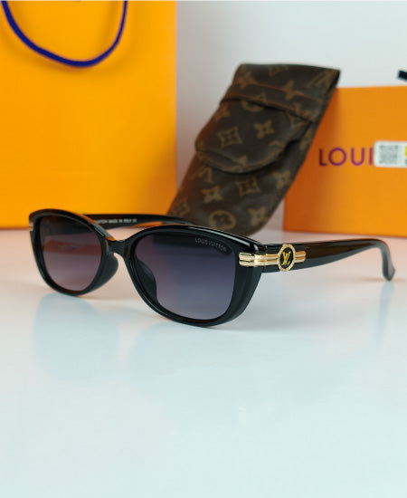LV Ladies Black Sunglasses