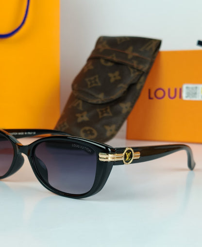 LV Ladies Black Sunglasses