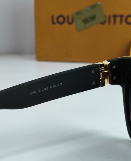 LV Millionaire Sunglasses Mate Black