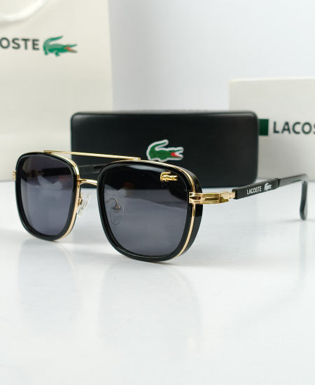 Lacoste Golden Black Sunglasses Lac132