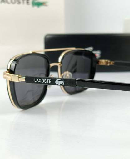 Lacoste Golden Black Sunglasses Lac132
