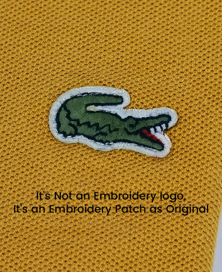 Lacoste Polo Shirt Mustard