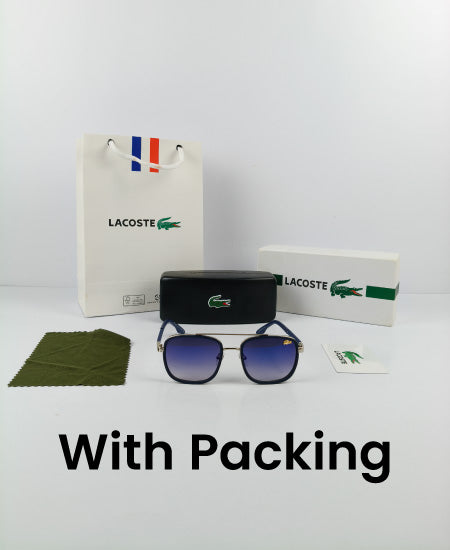 Lacoste Silver Blue Sunglasses Lac130