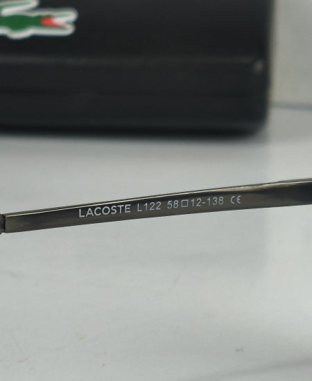 Lacoste Sunglasses Black Aviator Lac071