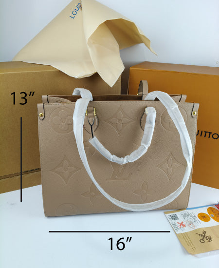 Lou Vton Onthego MM Handbag