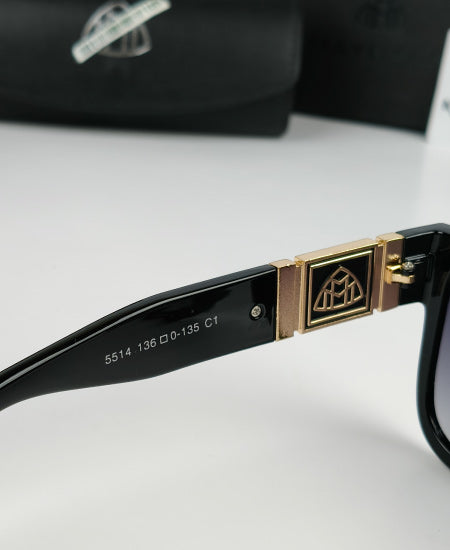 Maybach Black Sunglasses May51