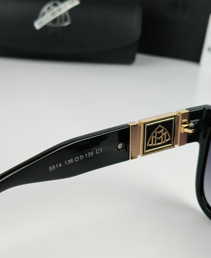 Maybach Black Sunglasses May51