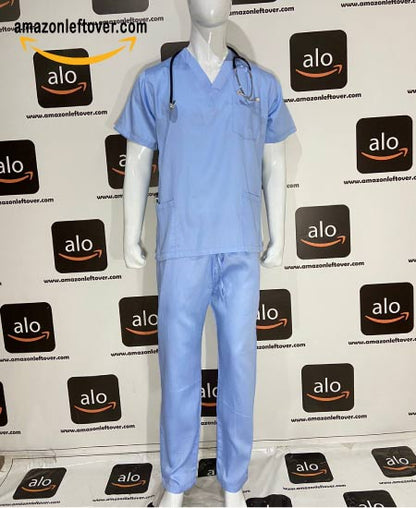 Doctor Scrubs Suit Sky Blue