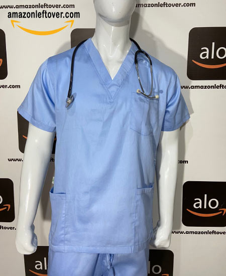 Doctor Scrubs Suit Sky Blue