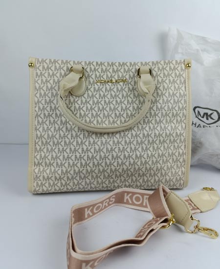 Michael Kors Tote Handbags Off-White