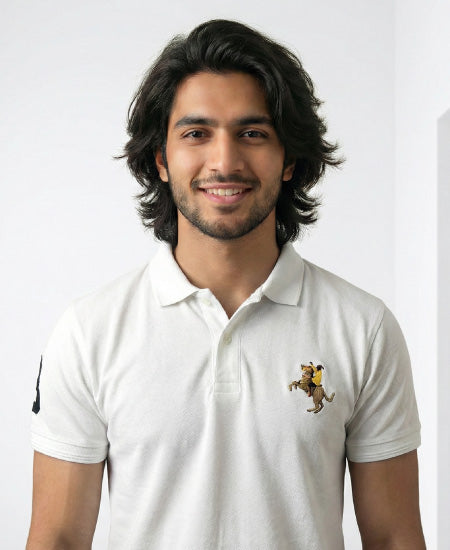 Napoleon Polo Shirt White
