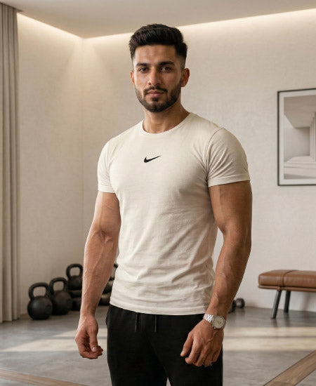 Nike Dri Fit T-Shirts Off-White