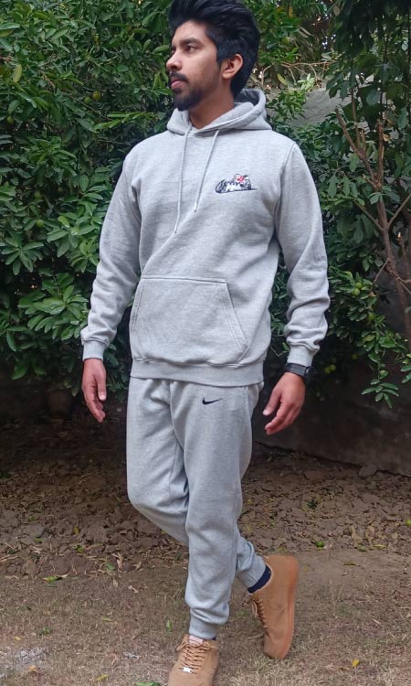 Nike Venom Tracksuit Charcoal Gray