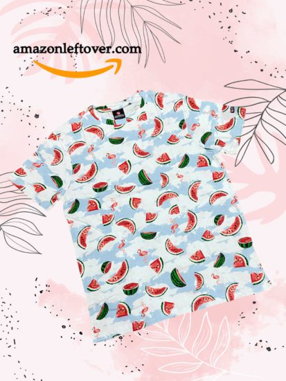 Women Watermelon Blue T-Shirt