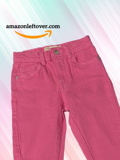 Girls Denim Jeans Baby Pink