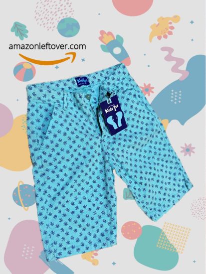 Boy Denim Shots Sea Palm Tree