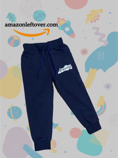 Kid's Single Jersey Trousers Deniz