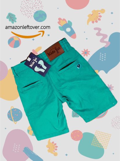 Ocean Green Boys Denim Shorts