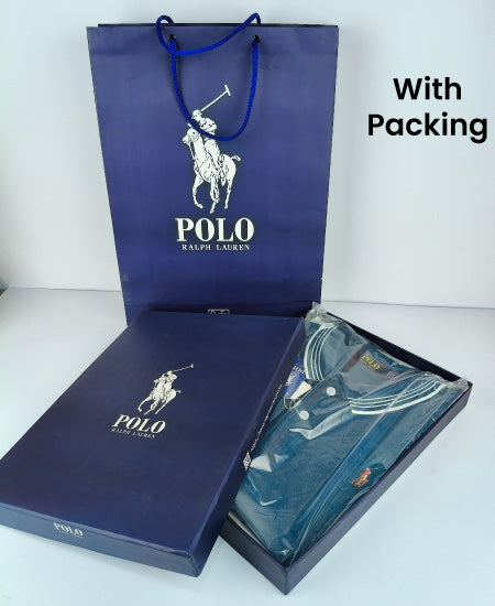 Polo Ralph Lauren Polo Shirts Ocean Blue Small Logo