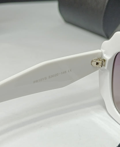 Prda PZ0011 White Franch Sunglasses