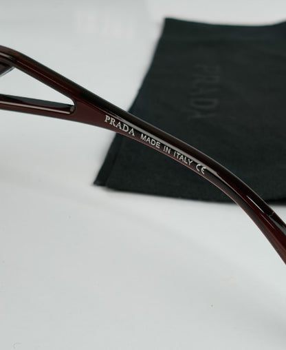 Prada Sunglasses Brown Oversize