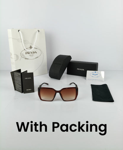 Prada Sunglasses Brown Oversize