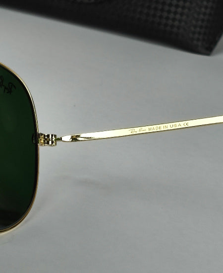 Ray Ban Golden Aviator Sunglasses USA
