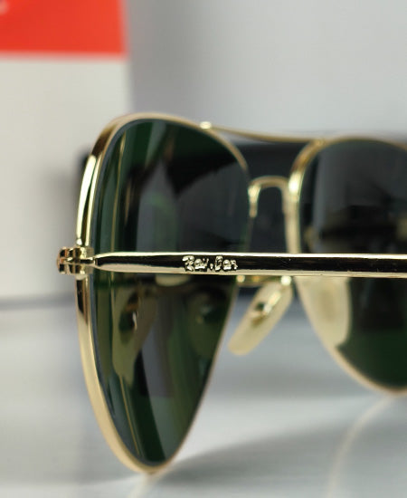 Ray Ban Golden Aviator Sunglasses USA