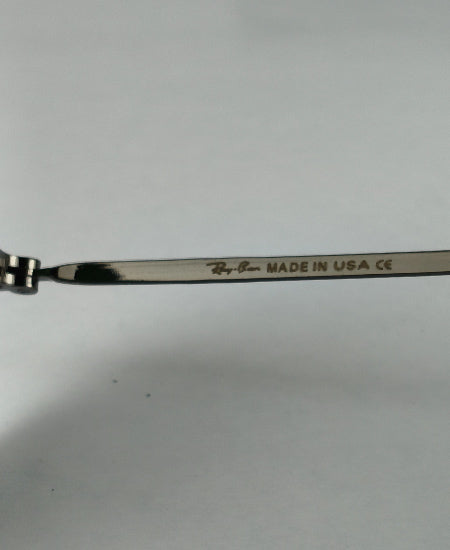 Ray Ban Gun Metal Aviator Sunglasses USA