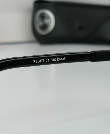 Ray Ban Sunglasses Black Modern Aviator