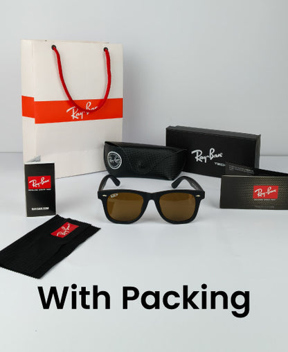 Ray-Ban Wayfarer Sunglasses Brown Polarized RB2140