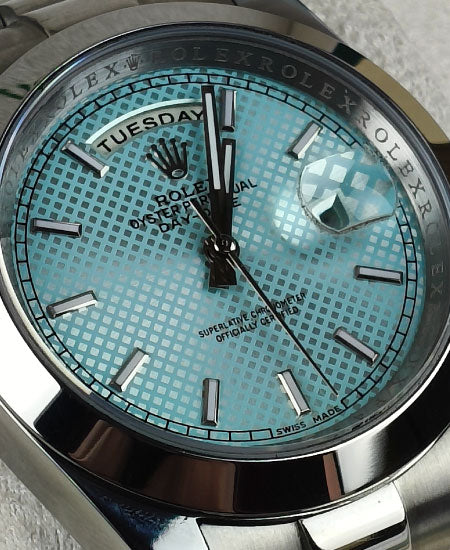 RLX 228206-0004 Day-Date Ice Blue