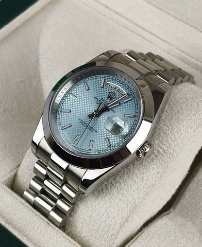 RLX 228206-0004 Day-Date Ice Blue