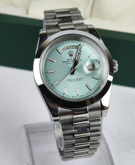 RLX 228206-0004 Day-Date Ice Blue