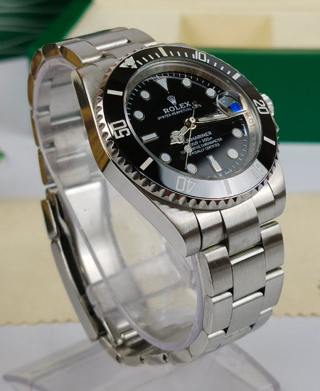 RLX Black Submariner Watch 126610LN