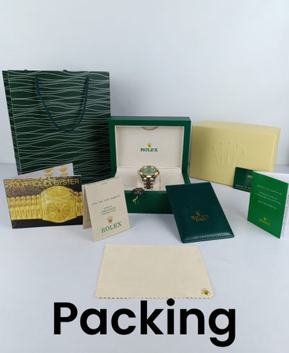 Rolex Datejust Green Roman Dail 36 Ref.126233