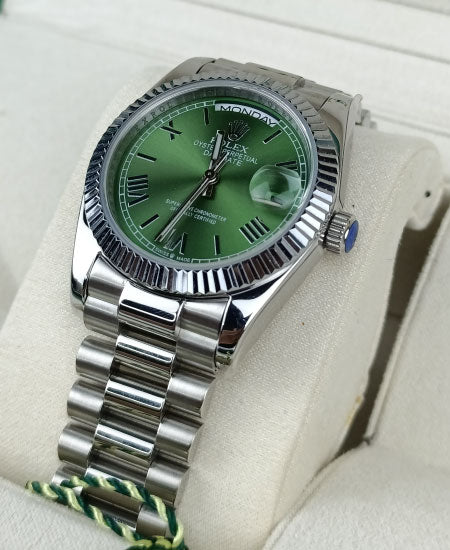RLX Day Date Green Dail 228239