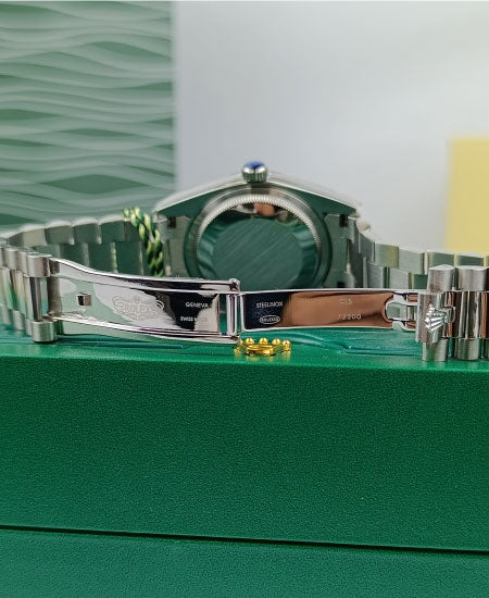 RLX Day Date Green Dail 228239
