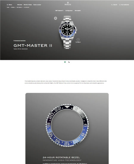RLX watch GMT Master II M126710blnr Men's Watch