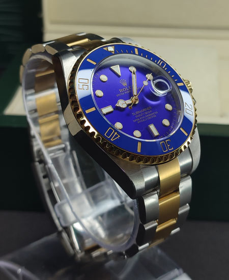 RLX watch Submariner Date Steel & Yellow Gold 126613LB Blue Dial Watch