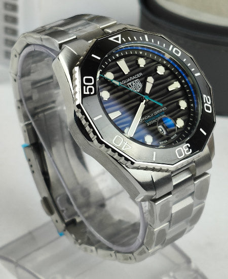 TG Huer Aquaracer Black 3D PROFESSIONAL 300 WBP5110.BA0013 Watches
