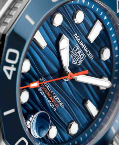 TG Huer Aquaracer Blue 3D PROFESSIONAL 300 WBP5111.BA0013 Watch