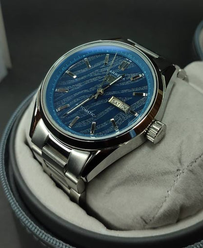 TG Huer Carera Calibre 5 Blue Wave